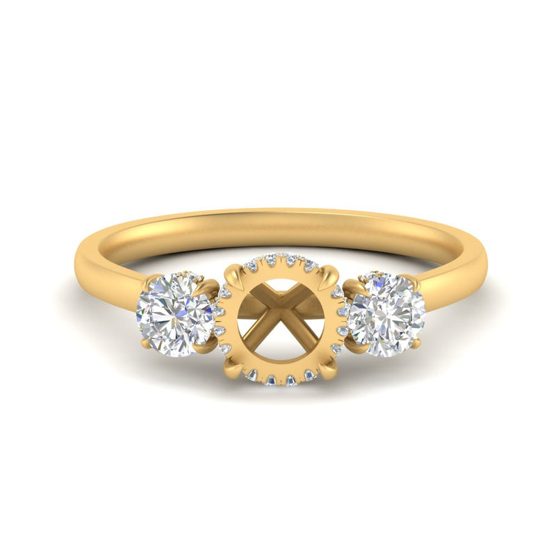 halo-under-diamond-3-stone-semi-mount-engagement-ring-in-FD10616SMR-ANGLE3-NL-YG