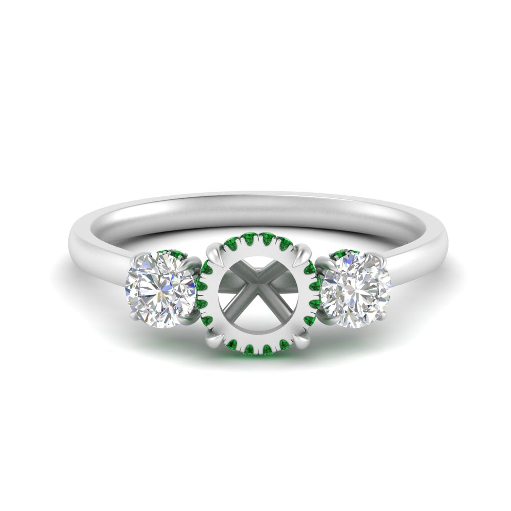 halo-under-emerald-3-stone-semi-mount-engagement-ring-in-FD10616SMRGEMGR-ANGLE3-NL-WG