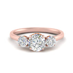 Load image into Gallery viewer, halo-under-orange-sapphire-3-stone-round-cut-engagement-ring-in-FD10616RORGSAOR-ANGLE3-NL-RG
