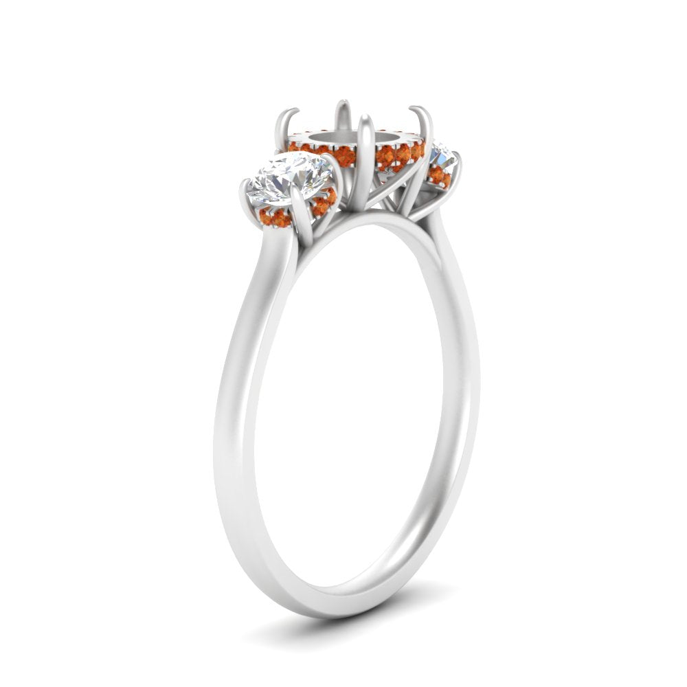 halo-under-orange-sapphire-3-stone-semi-mount-engagement-ring-in-FD10616SMRGSAOR-ANGLE3-NL-WG