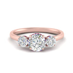 Load image into Gallery viewer, halo-under-pink-sapphire-3-stone-round-cut-engagement-ring-in-FD10616RORGSADRPI-ANGLE3-NL-RG

