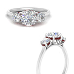 Load image into Gallery viewer, halo-under-ruby-3-stone-round-cut-engagement-ring-in-FD10616RORGRUDR-ANGLE3-NL-WG

