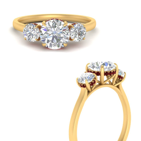 halo-under-ruby-3-stone-round-cut-engagement-ring-in-FD10616RORGRUDR-ANGLE3-NL-YG