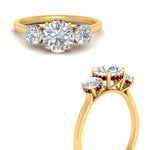 Load image into Gallery viewer, halo-under-ruby-3-stone-round-cut-engagement-ring-in-FD10616RORGRUDR-ANGLE3-NL-YG
