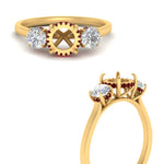 Load image into Gallery viewer, halo-under-ruby-3-stone-semi-mount-engagement-ring-in-FD10616SMRGRUDR-ANGLE3-NL-YG

