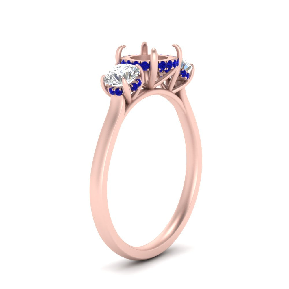 halo-under-sapphire-3-stone-semi-mount-engagement-ring-in-FD10616SMRGSABL-ANGLE3-NL-RG