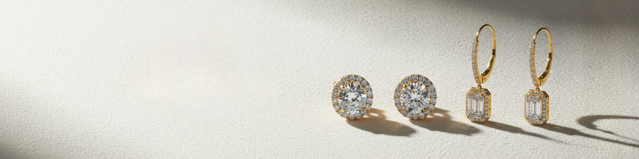 Why Halo Diamond Earrings Look Bigger Than They Are