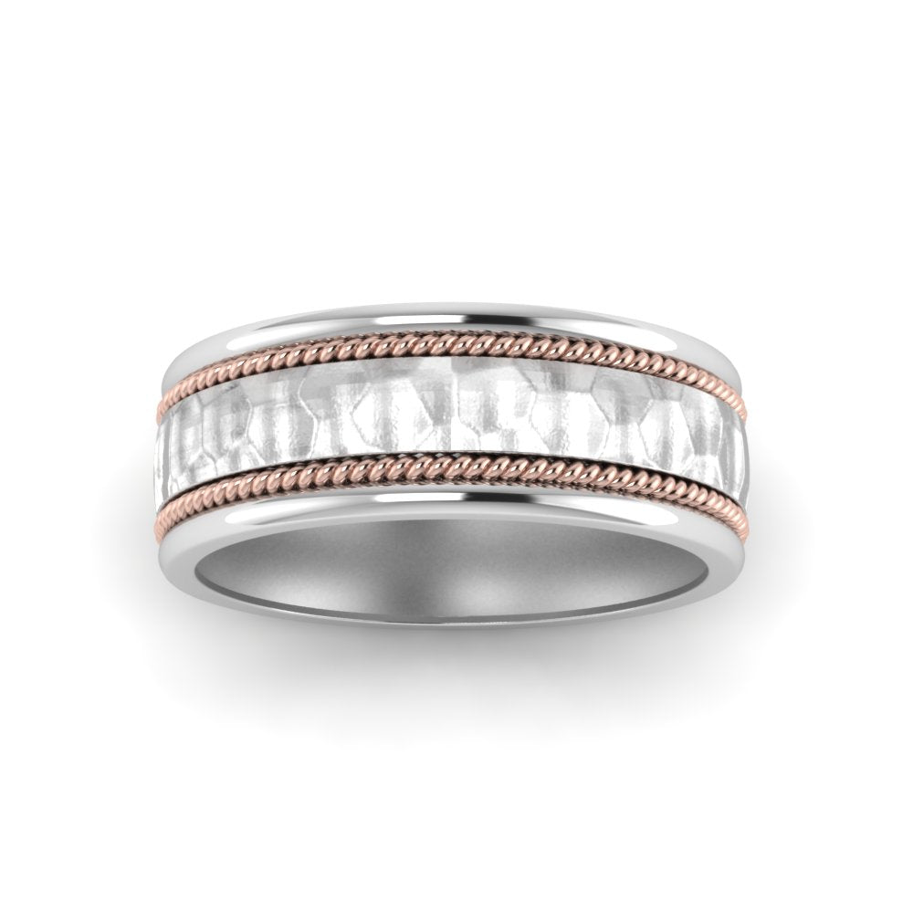 hammered-2-tone-mens-band
