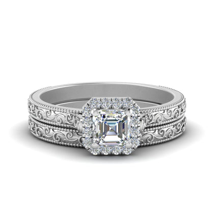 hand-engraved-asscher-cut-halo-diamond-wedding-ring-set-in-white-gold-FD8588AS-NL-WG?v=1757665131
