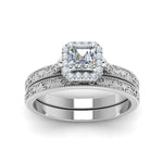 Load image into Gallery viewer, hand-engraved-asscher-cut-halo-diamond-wedding-ring-set-in-white-gold-FD8588ASANGLE5-NL-WG_40e589de-f877-4c31-b00d-1ed142408868?v=1757665308
