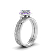 Load image into Gallery viewer, hand-engraved-asscher-cut-halo-diamond-wedding-ring-set-with-purple-topaz-in-white-gold-FD8588ASGVITOANGLE2-NL-WG_b77a0db2-fb62-4646-a848-e9d33c4f7fae?v=1757665308