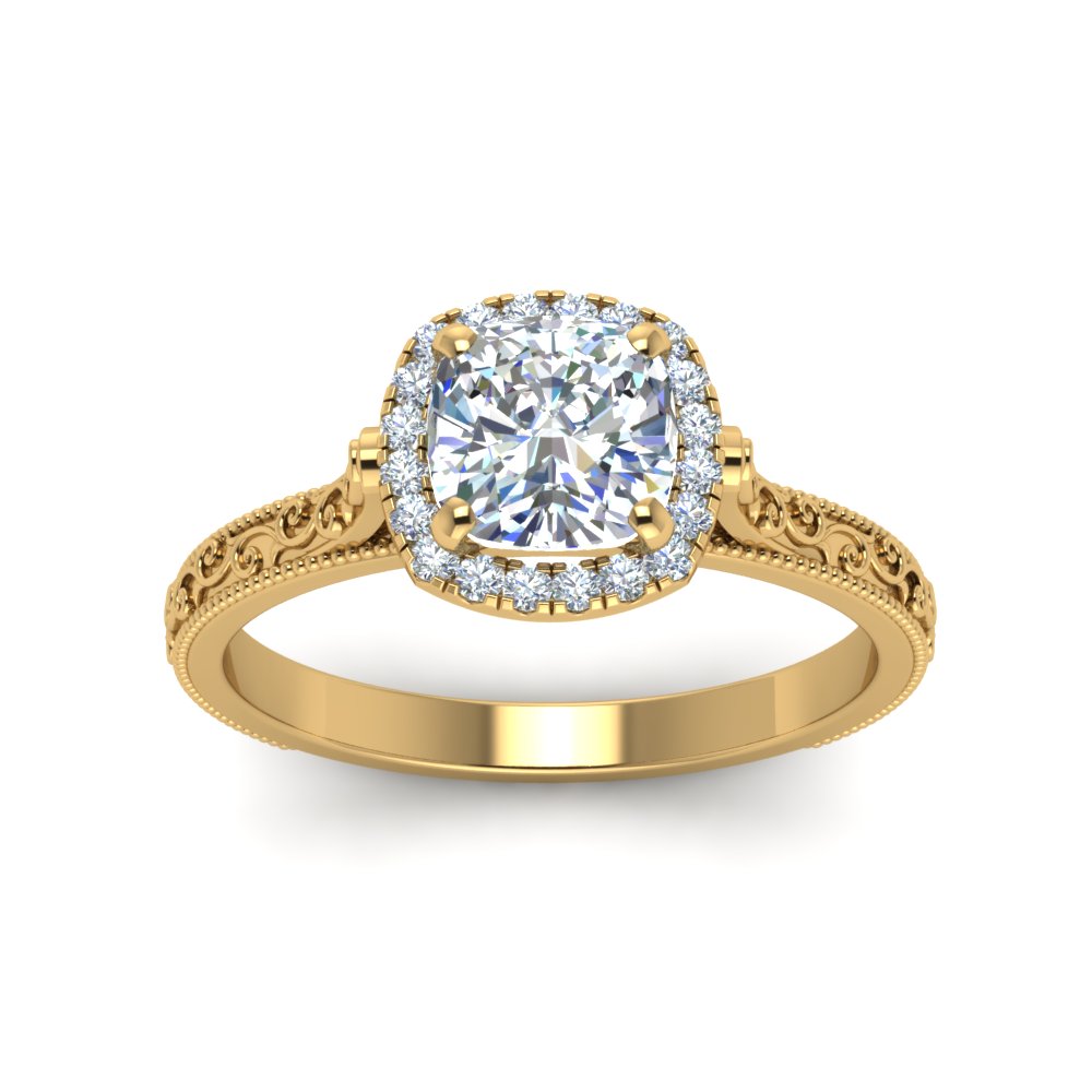 hand-engraved-cushion-cut-halo-diamond-engagement-ring-in-yellow-gold-FD8588CURANGLE5-NL-YG?v=1757588306