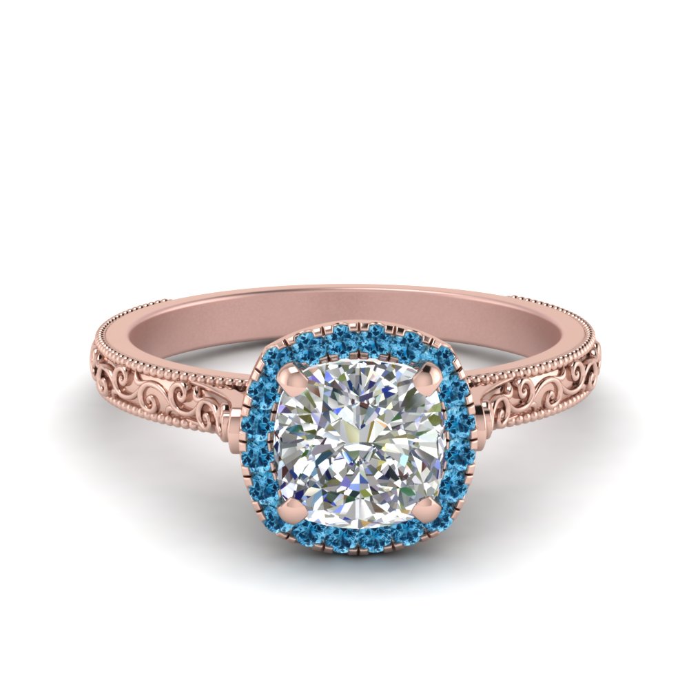 hand-engraved-cushion-cut-halo-diamond-engagement-ring-with-blue-topaz-in-rose-gold-FD8588CURGICBLTO-NL-RG?v=1757588306