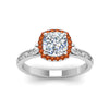 Load image into Gallery viewer, hand-engraved-cushion-cut-halo-diamond-engagement-ring-with-orange-sapphire-in-white-gold-FD8588CURGSAORANGLE5-NL-WG_710b454a-e356-4a12-ba47-42b4bc718667?v=1757588485