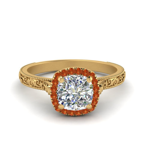 hand-engraved-cushion-cut-halo-diamond-engagement-ring-with-orange-sapphire-in-yellow-gold-FD8588CURGSAOR-NL-YG_d0069829-39c4-423d-a8d3-112226827383?v=1757588485