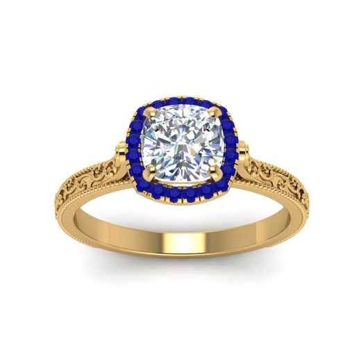 hand-engraved-cushion-cut-halo-diamond-engagement-ring-with-sapphire-in-yellow-gold-FD8588CURGSABLANGLE5-NL-YG_9690357f-a3e6-4423-85ac-e3e02814752a?v=1757588484