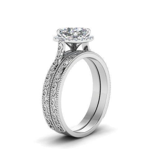 hand-engraved-cushion-cut-halo-diamond-wedding-ring-set-in-white-gold-FD8588CUANGLE2-NL-WG?v=1757665151