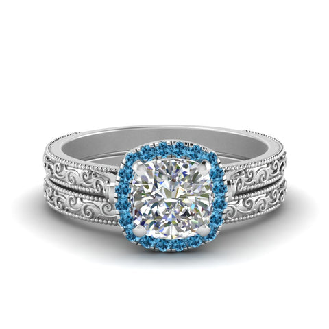 hand-engraved-cushion-cut-halo-diamond-wedding-ring-set-with-blue-topaz-in-white-gold-FD8588CUGICBLTO-NL-WG_75dc0bdf-1040-42da-96d3-5af4bdbc9b06?v=1757665318