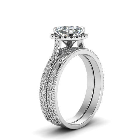 hand-engraved-cushion-cut-halo-wedding-ring-set-with-black-diamond-in-white-gold-FD8588CUGBLACKANGLE2-NL-WG?v=1757665151