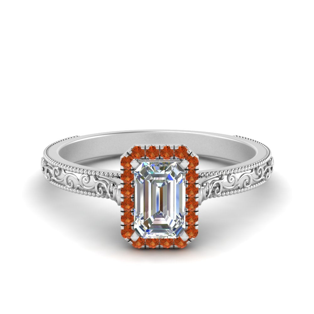 hand-engraved-emerald-cut-halo-diamond-engagement-ring-with-orange-sapphire-in-white-gold-FD8588EMRGSAOR-NL-WG_3d271bc6-1fd1-4eb1-8085-7b873ecefce0?v=1757588497