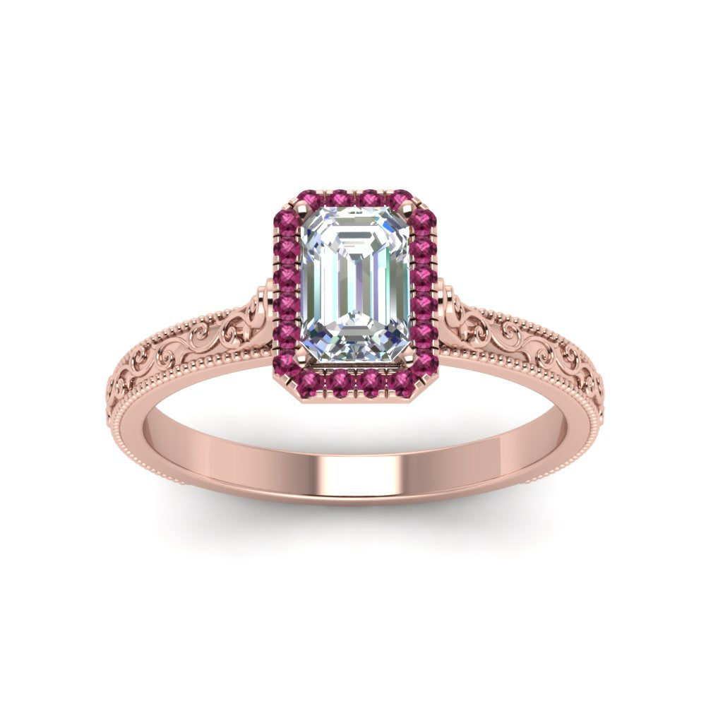 hand-engraved-emerald-cut-halo-diamond-engagement-ring-with-pink-sapphire-in-rose-gold-FD8588EMRGSADRPIANGLE5-NL-RG_11cf02a5-9b60-401a-8356-6575d292d3f0?v=1757588497
