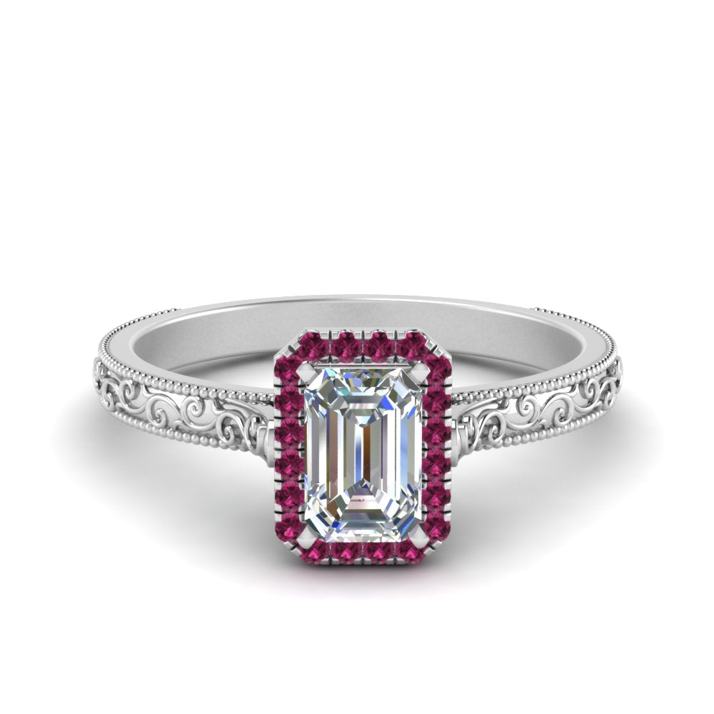 hand-engraved-emerald-cut-halo-diamond-engagement-ring-with-pink-sapphire-in-white-gold-FD8588EMRGSADRPI-NL-WG_8792f331-1aa1-4e22-b274-d111729a535e?v=1757588497