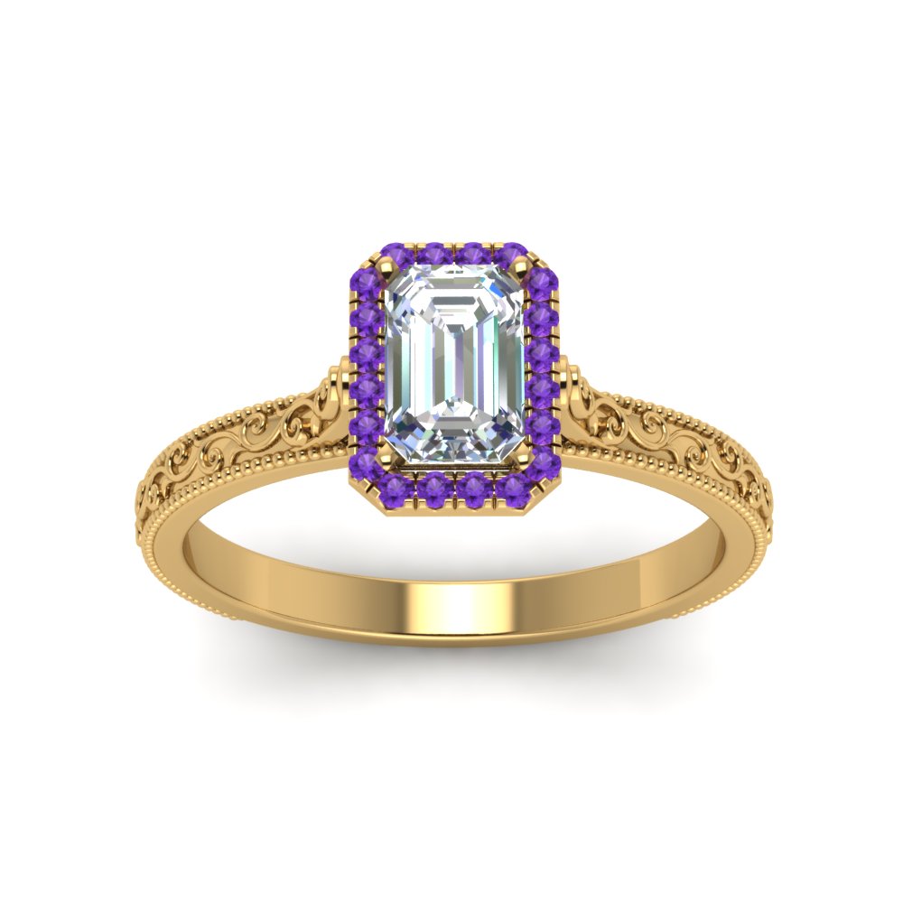 hand-engraved-emerald-cut-halo-diamond-engagement-ring-with-purple-topaz-in-yellow-gold-FD8588EMRGVITOANGLE5-NL-YG_6f868370-bb4b-459f-8388-e1ea129099d2?v=1757588497