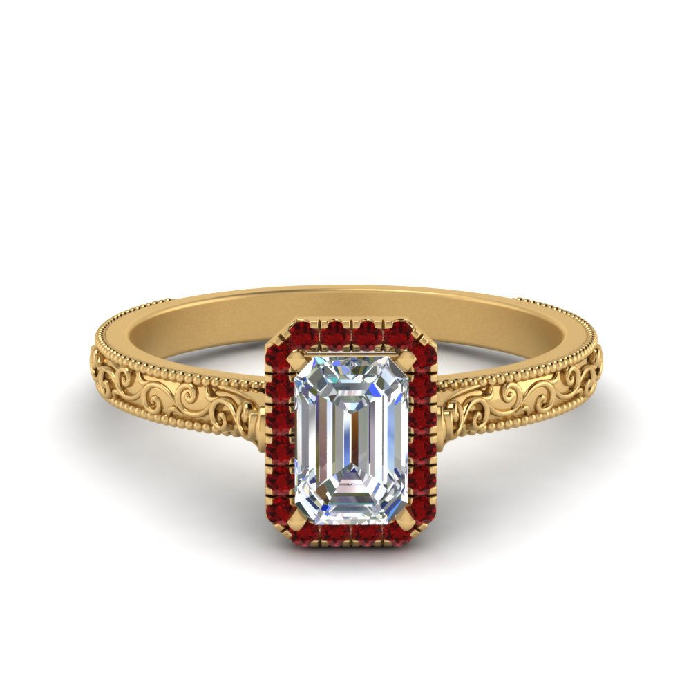 hand-engraved-emerald-cut-halo-diamond-engagement-ring-with-ruby-in-yellow-gold-FD8588EMRGRUDR-NL-YG_dfac4803-fd4d-4b42-8de1-b0f347c058b7?v=1757588497