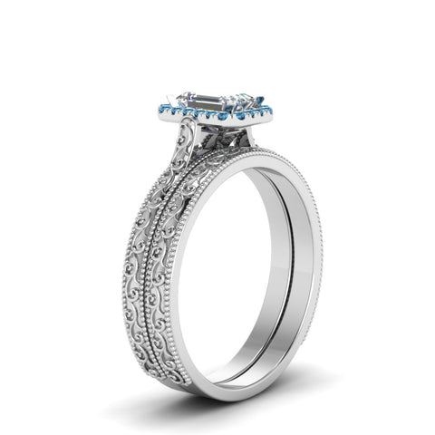 hand-engraved-emerald-cut-halo-diamond-wedding-ring-set-with-blue-topaz-in-white-gold-FD8588EMGICBLTOANGLE2-NL-WG?v=1757665169