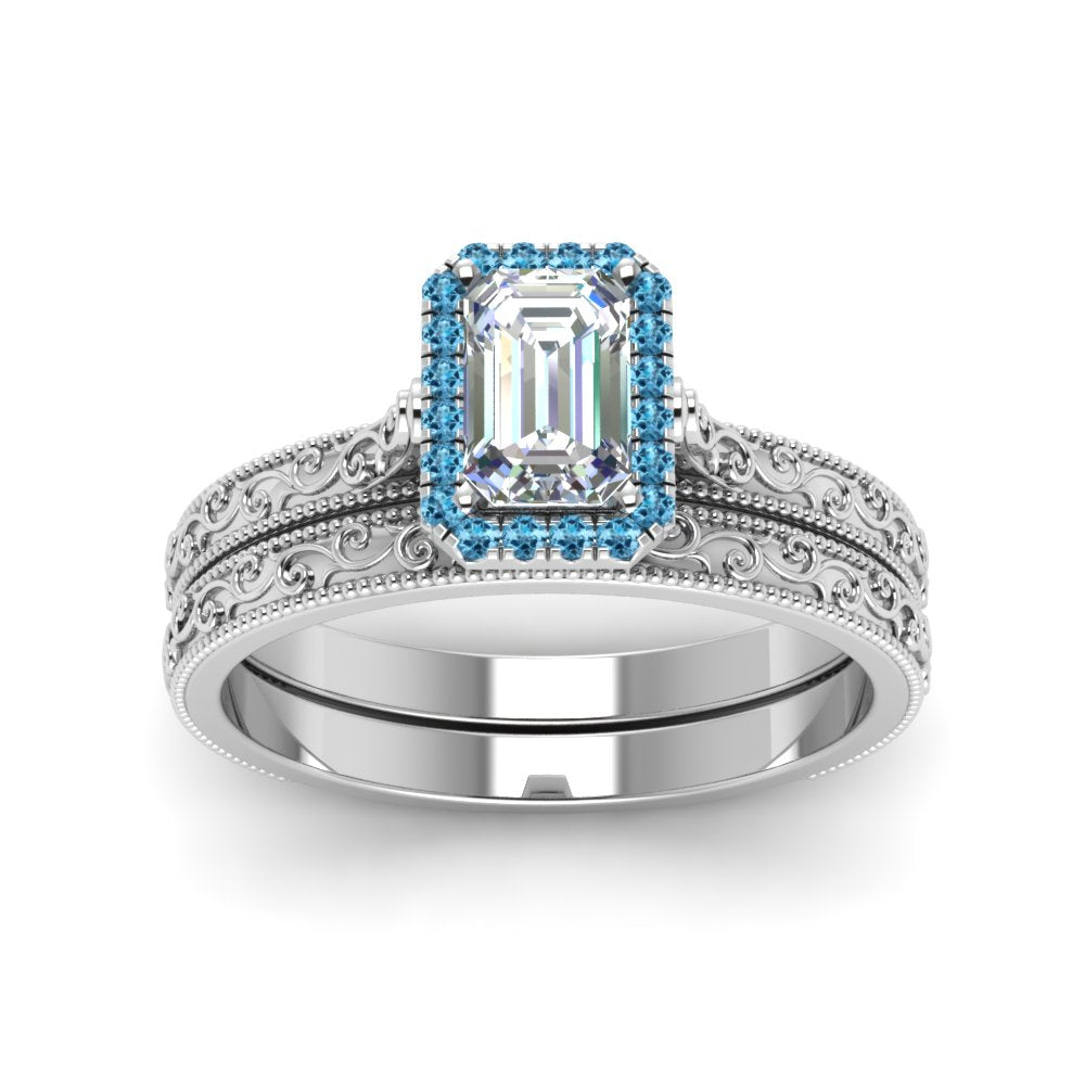 hand-engraved-emerald-cut-halo-diamond-wedding-ring-set-with-blue-topaz-in-white-gold-FD8588EMGICBLTOANGLE5-NL-WG?v=1757665169