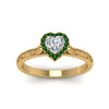 Load image into Gallery viewer, hand-engraved-heart-shaped-halo-diamond-engagement-ring-with-emerald-in-yellow-gold-FD8588HTRGEMGRANGLE5-NL-YG_b1f801aa-7a2f-4102-9404-c2b94d54d419?v=1757588508