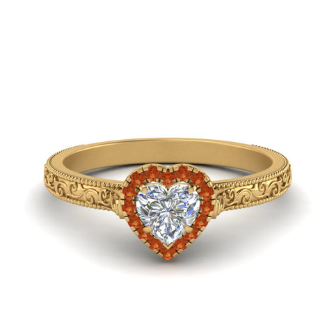 hand-engraved-heart-shaped-halo-diamond-engagement-ring-with-orange-sapphire-in-yellow-gold-FD8588HTRGSAOR-NL-YG?v=1757588348
