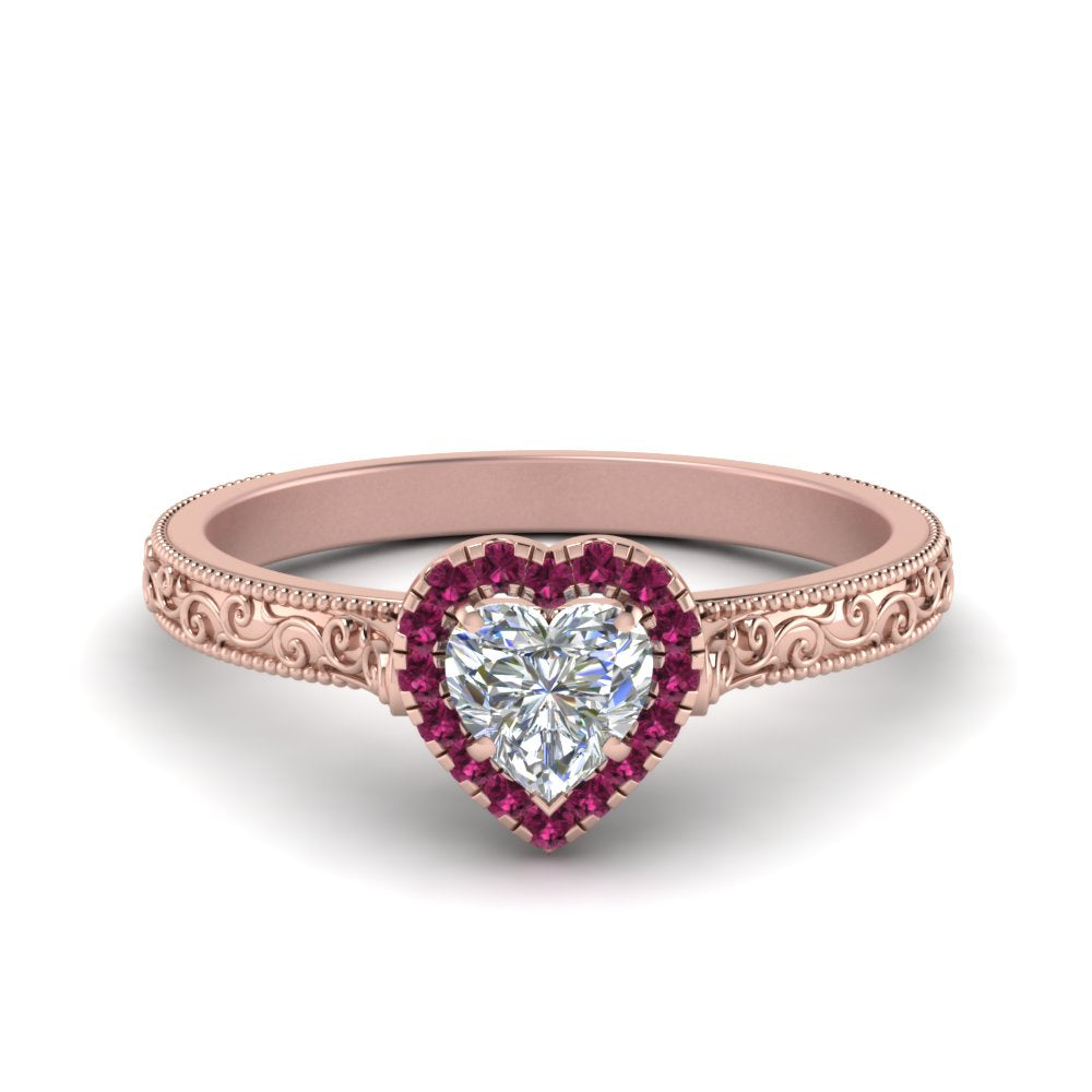 hand-engraved-heart-shaped-halo-diamond-engagement-ring-with-pink-sapphire-in-rose-gold-FD8588HTRGSADRPI-NL-RG?v=1757588349
