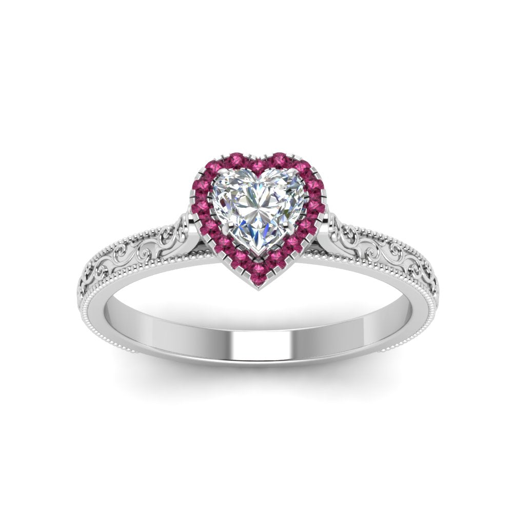hand-engraved-heart-shaped-halo-diamond-engagement-ring-with-pink-sapphire-in-white-gold-FD8588HTRGSADRPIANGLE5-NL-WG?v=1757588348