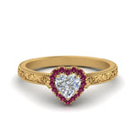 Load image into Gallery viewer, hand-engraved-heart-shaped-halo-diamond-engagement-ring-with-pink-sapphire-in-yellow-gold-FD8588HTRGSADRPI-NL-YG?v=1757588348
