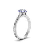 Load image into Gallery viewer, hand-engraved-heart-shaped-halo-diamond-engagement-ring-with-sapphire-in-white-gold-FD8588HTRGSABLANGLE2-NL-WG?v=1757588349
