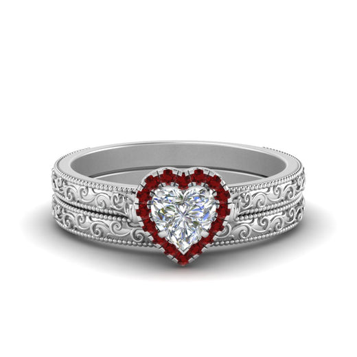hand-engraved-heart-shaped-halo-diamond-wedding-ring-set-with-ruby-in-white-gold-FD8588HTGRUDR-NL-WG_4807a0d7-740d-41eb-ae0b-3995f2749e14?v=1757665338
