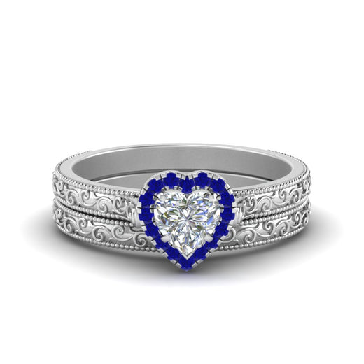 hand-engraved-heart-shaped-halo-diamond-wedding-ring-set-with-sapphire-in-white-gold-FD8588HTGSABL-NL-WG_27fcf7f7-c399-49f8-a49c-934f168710d8?v=1757665338