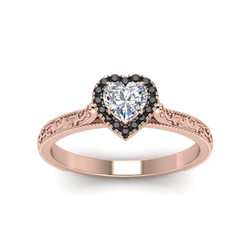 hand-engraved-heart-shaped-halo-engagement-ring-with-black-diamond-in-rose-gold-FD8588HTRGBLACKANGLE5-NL-RG?v=1757588349