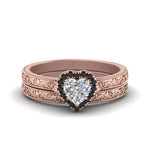 Load image into Gallery viewer, hand-engraved-heart-shaped-halo-wedding-ring-set-with-black-diamond-in-rose-gold-FD8588HTGBLACK-NL-RG_5fc5caf8-7308-42e6-ae3b-599680372cb8?v=1757665338
