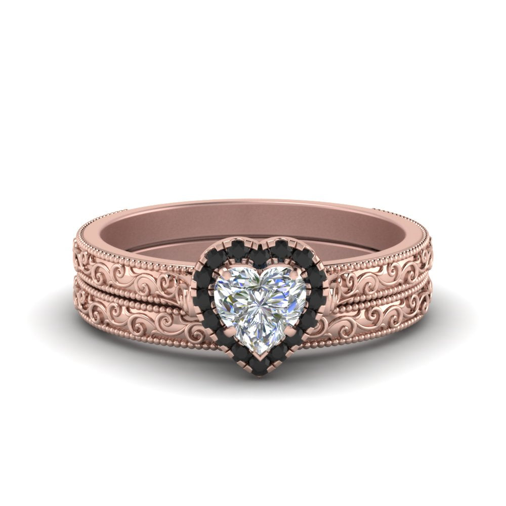 hand-engraved-heart-shaped-halo-wedding-ring-set-with-black-diamond-in-rose-gold-FD8588HTGBLACK-NL-RG_5fc5caf8-7308-42e6-ae3b-599680372cb8?v=1757665338