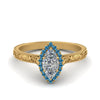 Load image into Gallery viewer, hand-engraved-marquise-cut-halo-diamond-engagement-ring-with-blue-topaz-in-yellow-gold-FD8588MQRGICBLTO-NL-YG_44b0f589-744e-4f95-85f9-411c992755ce?v=1757588521