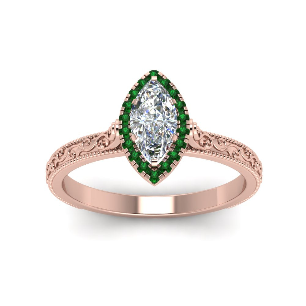hand-engraved-marquise-cut-halo-diamond-engagement-ring-with-emerald-in-rose-gold-FD8588MQRGEMGRANGLE5-NL-RG_59bf6bb7-24aa-4480-a15c-03e8856a33e3?v=1757588520