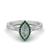 Load image into Gallery viewer, hand-engraved-marquise-cut-halo-diamond-engagement-ring-with-emerald-in-white-gold-FD8588MQRGEMGR-NL-WG_accbcd97-b507-4d0f-b913-dbc53668ddec?v=1757588519