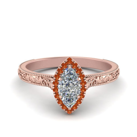 hand-engraved-marquise-cut-halo-diamond-engagement-ring-with-orange-sapphire-in-rose-gold-FD8588MQRGSAOR-NL-RG?v=1757588366