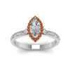 Load image into Gallery viewer, hand-engraved-marquise-cut-halo-diamond-engagement-ring-with-orange-sapphire-in-white-gold-FD8588MQRGSAORANGLE5-NL-WG_558193b7-f539-41d4-b845-44c6122bf57b?v=1757588520