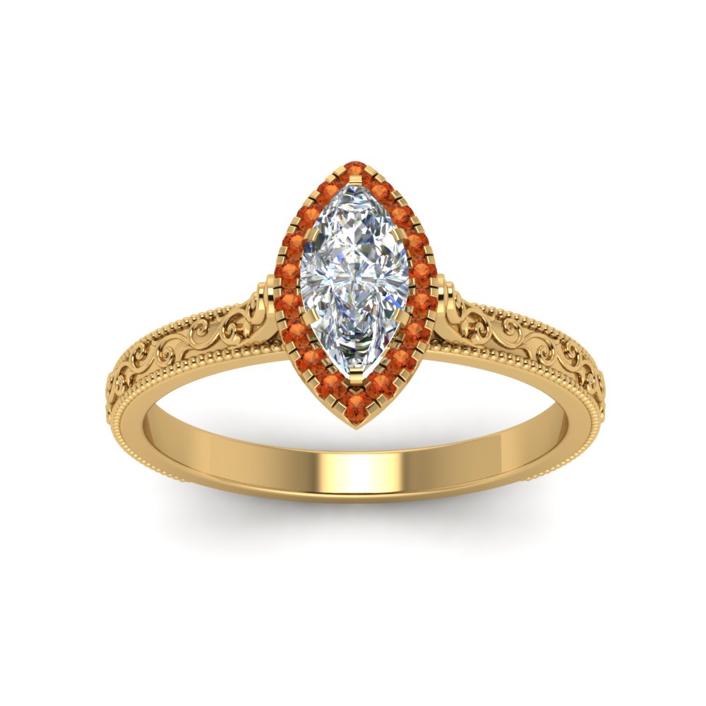 hand-engraved-marquise-cut-halo-diamond-engagement-ring-with-orange-sapphire-in-yellow-gold-FD8588MQRGSAORANGLE5-NL-YG_380a4213-8422-44ee-bc8a-f9d2a16da2dc?v=1757588519