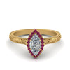 Load image into Gallery viewer, hand-engraved-marquise-cut-halo-diamond-engagement-ring-with-pink-sapphire-in-yellow-gold-FD8588MQRGSADRPI-NL-YG_a99897c6-bc18-4f6e-9790-5bcfc4761cdd?v=1757588519