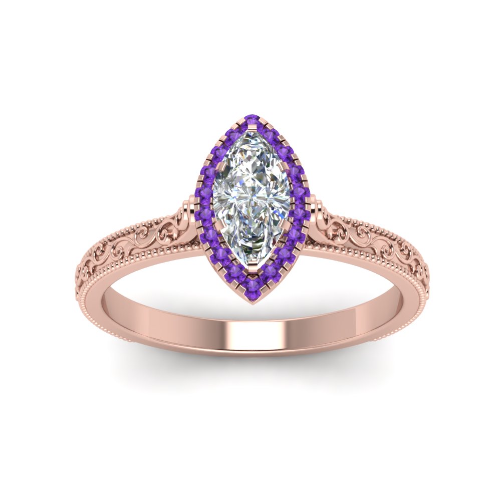 hand-engraved-marquise-cut-halo-diamond-engagement-ring-with-purple-topaz-in-rose-gold-FD8588MQRGVITOANGLE5-NL-RG_7ee670d8-57f8-462f-bb98-3af274cc9386?v=1757588520