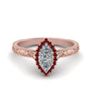Load image into Gallery viewer, hand-engraved-marquise-cut-halo-diamond-engagement-ring-with-ruby-in-rose-gold-FD8588MQRGRUDR-NL-RG_04ced9df-f083-4d61-8662-3cf4de7a4ff8?v=1757588520